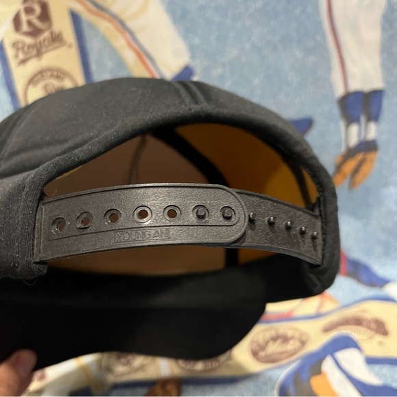 Vintage Hicks Trucking Harrison Arkansas Snap Back Thin Rope Hat - Picture 3 of 5